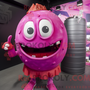 Postava maskota Magenta...