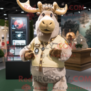 Máscara Beige Moose com...