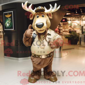 Máscara Beige Moose com...