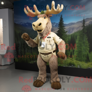 Máscara Beige Moose com...