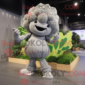 Gray Cauliflower mascot...
