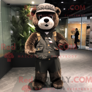 Costume de mascotte d ours...