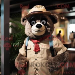 Cream Spectacled Bear...