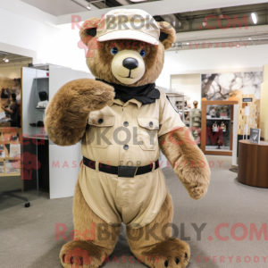 Costume de mascotte d ours...