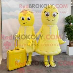 Citrongul Champagne maskot...