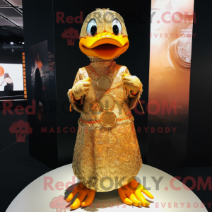 Mandarin-maskotdraktkarakte...