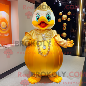 Disfraz de mascota mandarín...