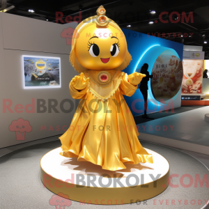 Mandarin-maskotkostumefigur...