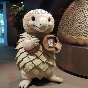 Crème Pangolin mascotte...