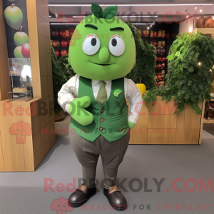 Forest Green Apple-maskot...