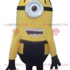 Berühmte gelbe Zeichentrickfigur des Minion-Maskottchens -