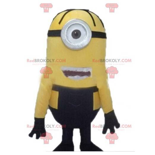 Berühmte gelbe Zeichentrickfigur des Minion-Maskottchens -