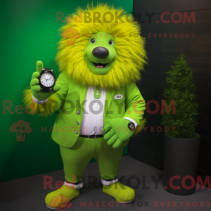 Lime Green Porcupine...
