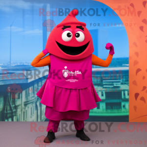 Postava maskota Magenta...