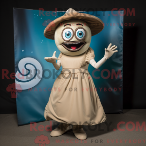Tan Gyro Maskottchen Kostüm...