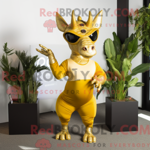 Gouden Triceratops...