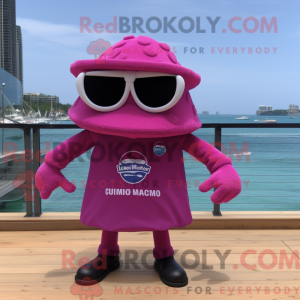Disfraz de mascota Magenta...