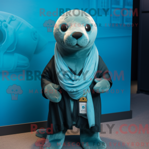 Turquoise Navy Seal...