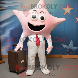 White Starfish mascot...