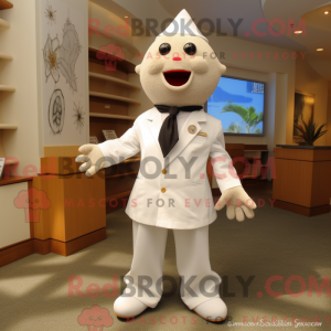 White Starfish mascot...