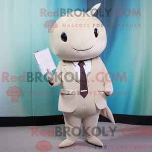 Beige narwal...