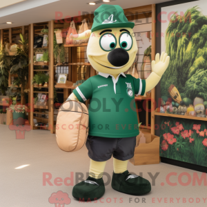 Forest Green Aglet mascot...