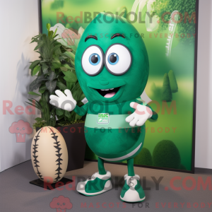 Mascotte d Aglet vert forêt...