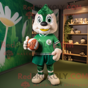 Forest Green Aglet mascot...