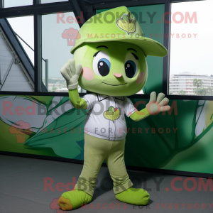 Oliven Cupid maskot kostume...