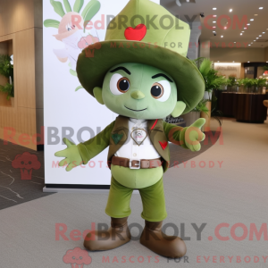Postava maskota Olive Cupid...