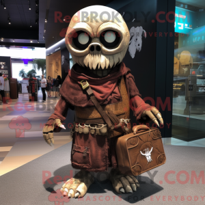 Máscara de caveira preta...