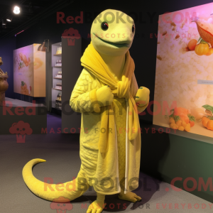 Lemon Yellow Python mascot...