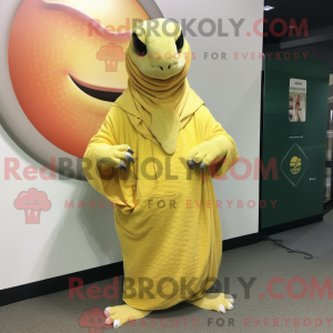 Lemon Yellow Python mascot...