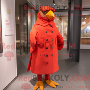 Red Canary maskot kostume...