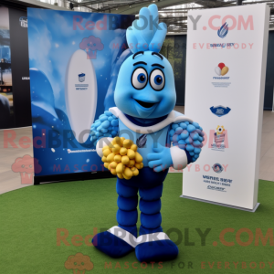 Disfraz de mascota Blue Pop...