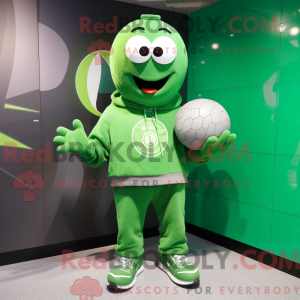 Groen handbalbal...