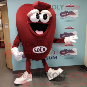 Personaggio mascotte Maroon...