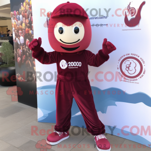 Postava maskota Maroon...