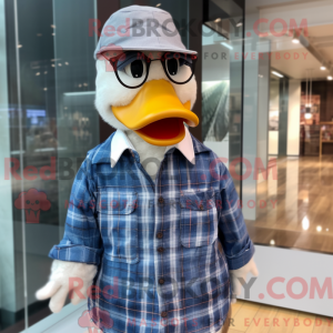 Muskuseend-mascottekostuum...