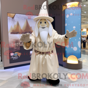 Costume mascotte de sorcier...