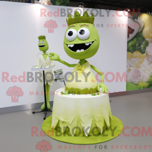 Olive Wedding Cake mascot...