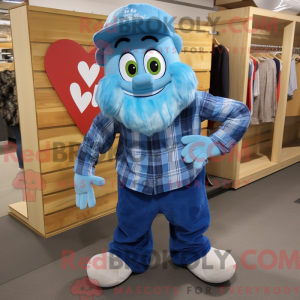 Maskottchenkostüm Blue...