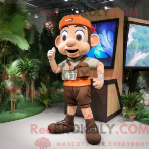 Fantasia de mascote Acrobata com bermuda cargo e tornozeleiras - Mascotes acrobatas - REBROKO_320670 - RedBrokoly.com