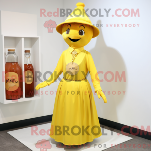Bottle Of Mustard mascot...