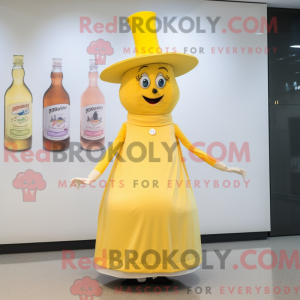 Maskottchenkostüm Flasche...