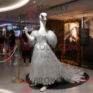 Costume mascotte de Cygne...