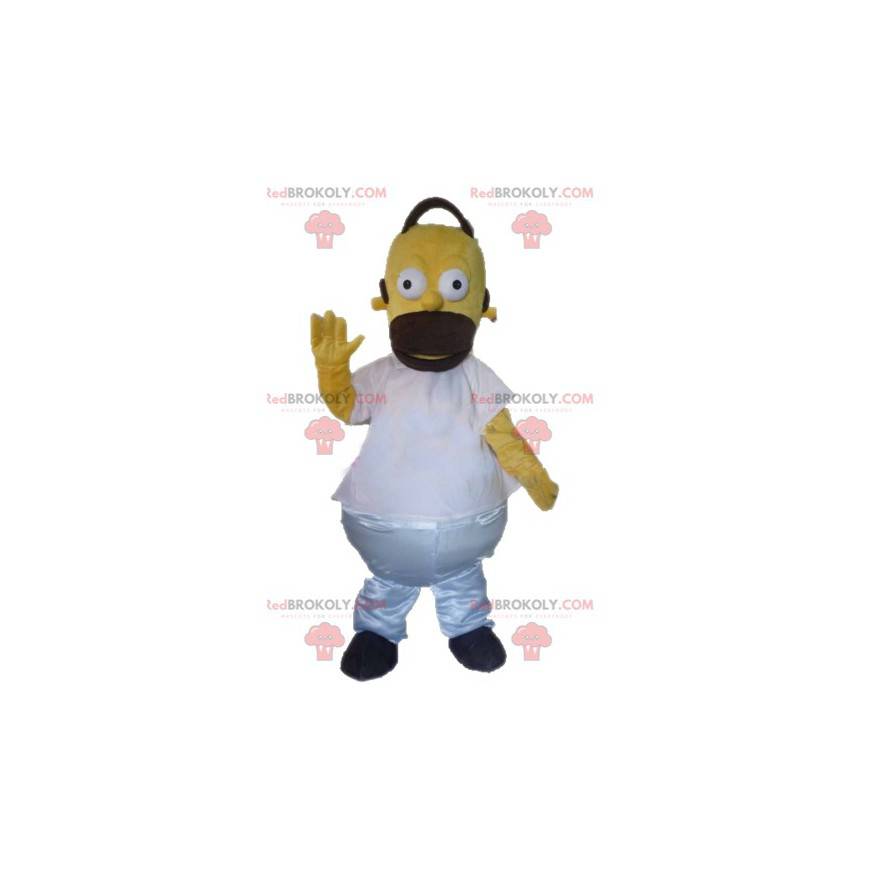 Homer Simpson mascot famous cartoon character - Redbrokoly.com