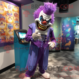 Disfraz de mascota Purple...