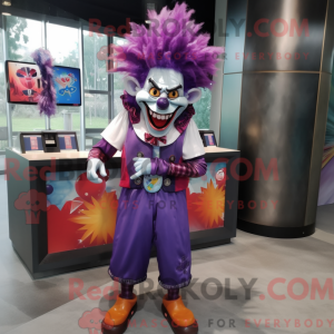 Purple Evil Clown...
