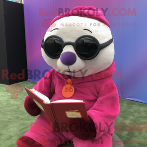 Disfraz de mascota Magenta...